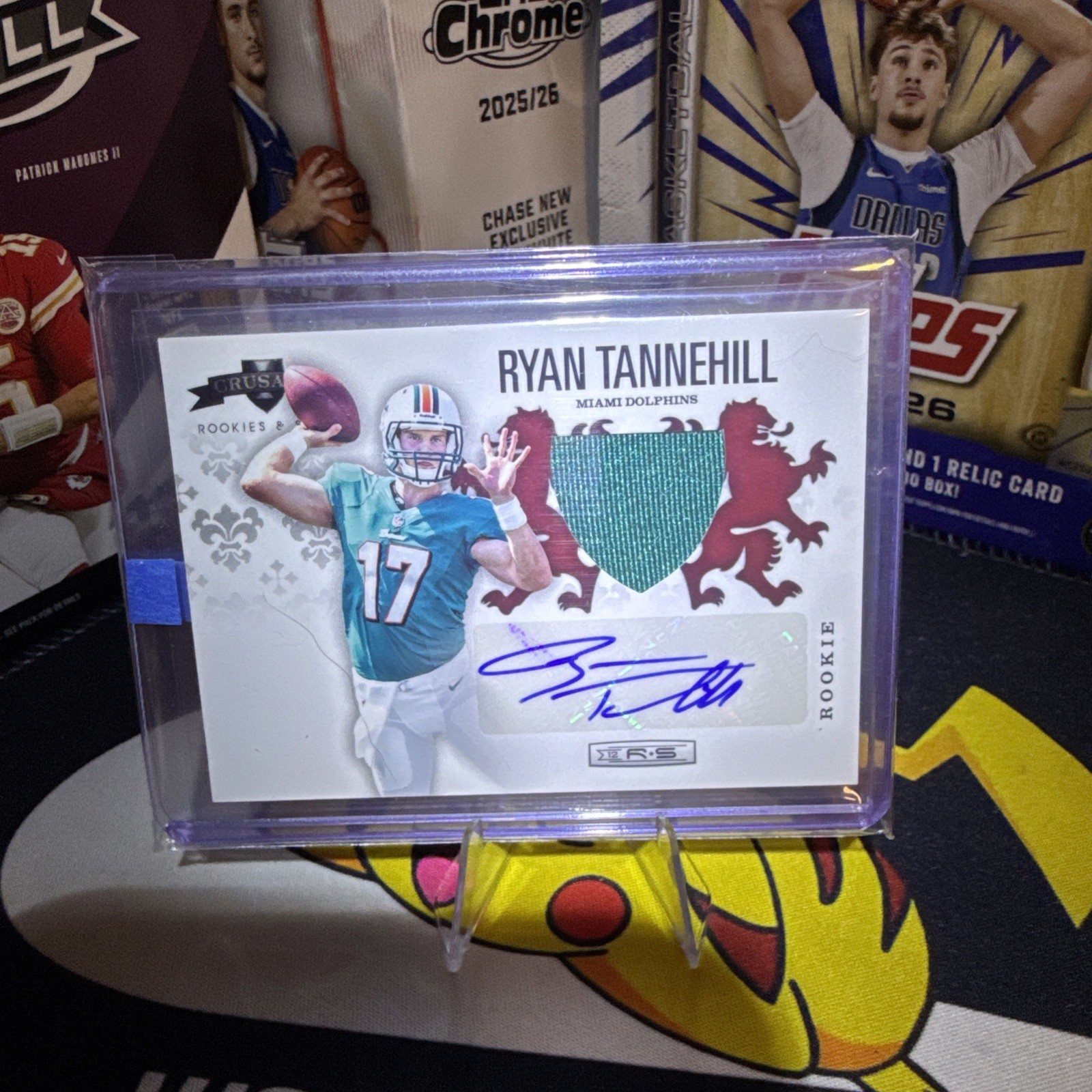 Ryan Tannehill Panini Rookies & Stars Rookie Crusade #16 Autograph