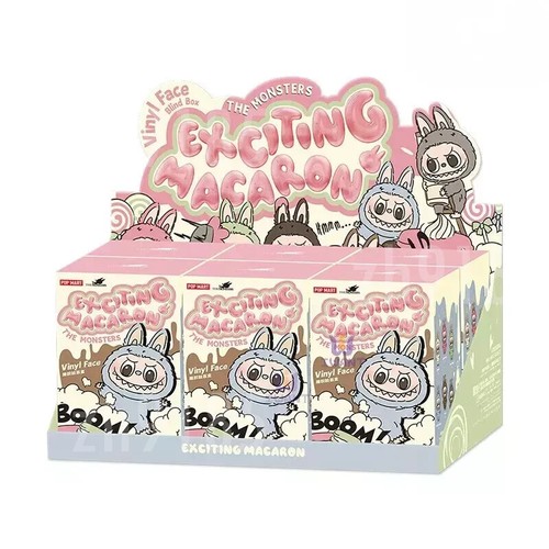 *AUTHENTIC* Labubu POP MART The Monsters Exciting Macaron SET OF 6 POPMART Blind - Picture 12 of 18