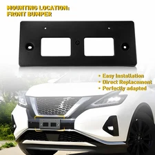 Front License Plate Bracket Fits For Nissan Murano 2021 2022 2023 & 2019 2020 1X