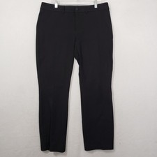AYR Daily Dose Pants Women's 32 Black Straight Leg Bi-Stretch Cotton