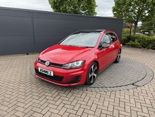 VW Golf gti 2015 MK7 RED Pan Roof Heated Seats Keyless Entry