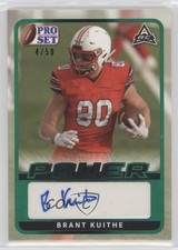 2021 Leaf Pro Set Power Base Emerald Spectrum Foil 4/50 Brant Kuithe Auto n0c