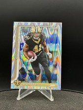 2025-26 Topps Chrome Football RAYWAVE REFRACTOR #215 Alvin Kamara Saints NM