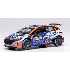RAM948 1/43 Hyundai i20 N Rally 2 2024 Ypres Rally Winner #2