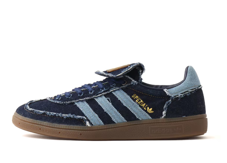 atmos x adidas Handball Spezial LT KJ5754 Denim Men's Size Custom image 7