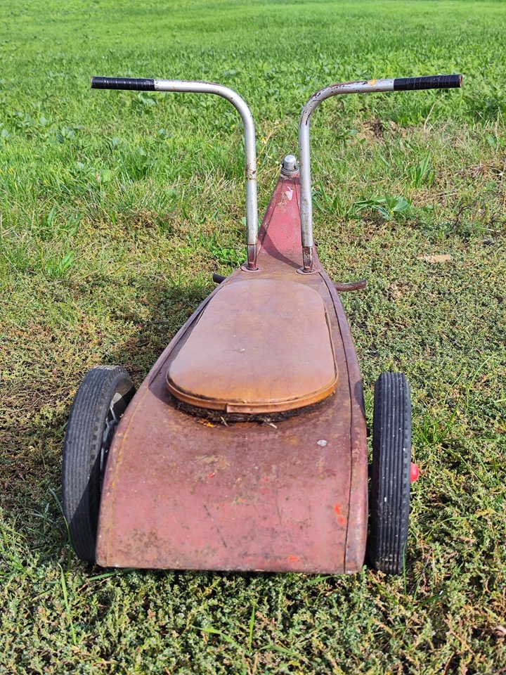 Voiture à pédales ancienne cyclorameur Morellet Guerineau MG - Photo 4/4