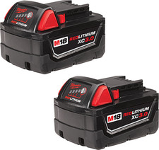 Milwaukee 48-11-1822 M18 REDLITHIUM XC3.0 Battery 2-Pack