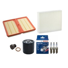 ALL FILTERS & BOSCH SPARK PLUGS SERVICE KIT PACK FOR AUDI A1 1.0 SPORTBACK 11-18