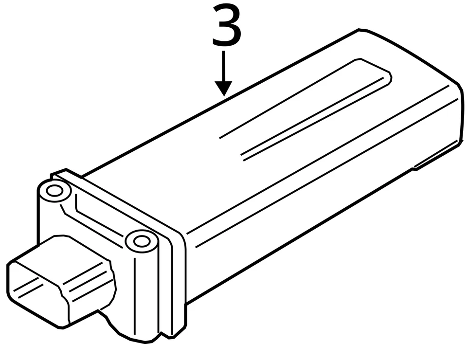 Chassi ECM suspensão Rdstr TPMS compatível com 11-16 BMW Z4 6851486 - Imagem 4 de 4