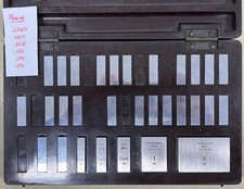 C.E. Johansson Ford Grade A Jo Block Gage Set 31 of 37 Bakelite Case Vintage