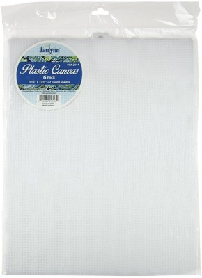 3er-Packung - Janlynn Kunststoff Leinwand 7 Stück 10,5'' x 13,5'' 6/Pkg - transparent - 997-2014