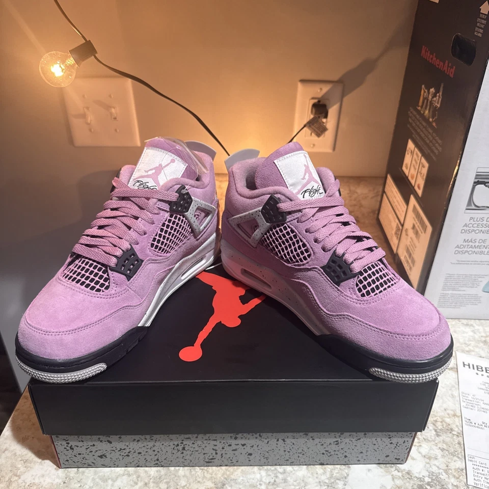 Jordan 4 ретро - орхидея - размер 9w / 7,5 м - совершенно новый с оригинальной коробкой - Изображение 2 из 4