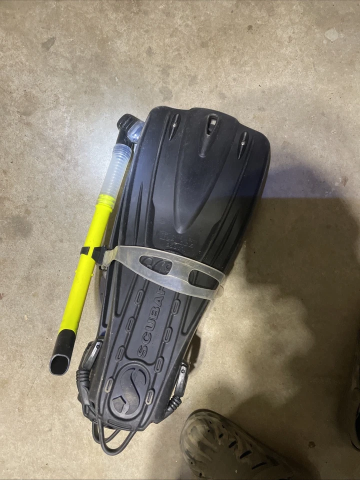 Juego de Snorkel Scubapro con Aletas, Máscara, Snorkel Aletas Grandes Foto 4 de 4