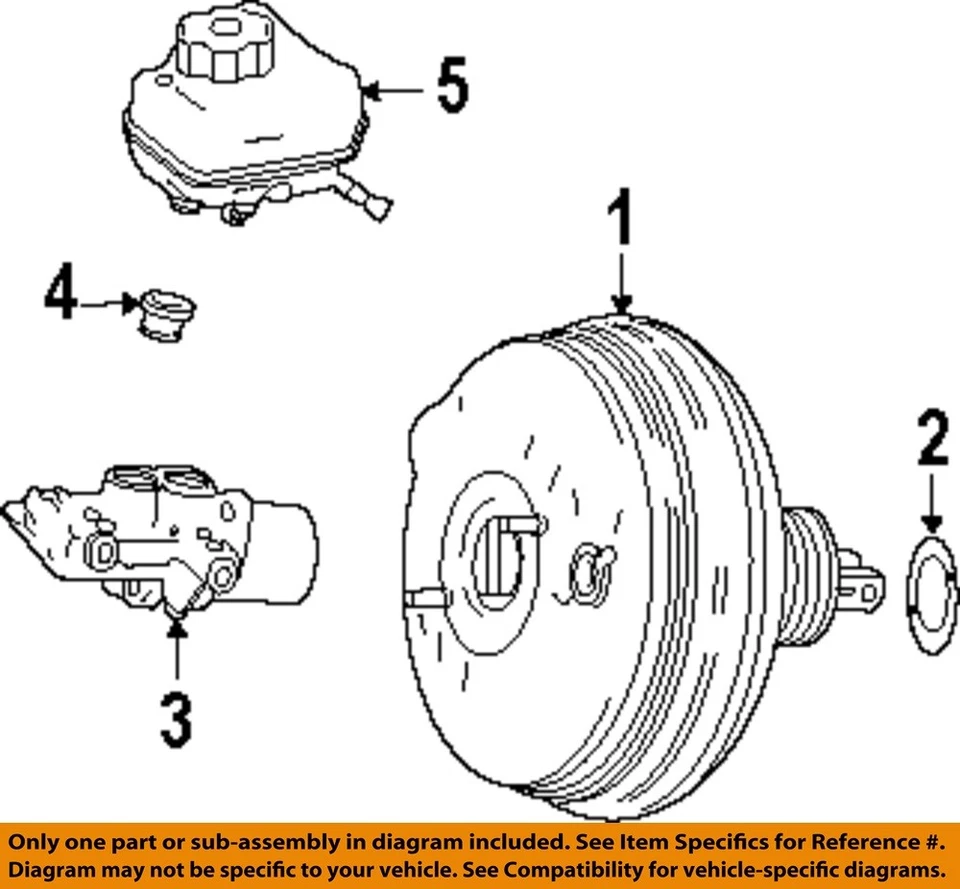 Used Brake Master Cylinder fits: 2007 Mercedes-benz Mercedes e-class 211 Type E2 - Image 3 of 4