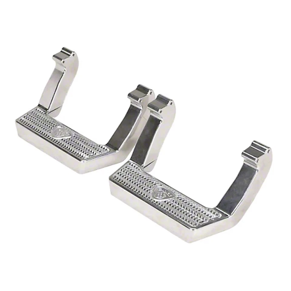Carr LD XM3 Chrome Non-Slip 15" Side Steps for Dodge Ram 1500 2500 3500 Set of 2 - Imagem 2 de 4