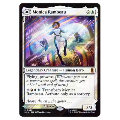 MTG - Marvel Super Heroes Monica Rambeau Photon, Living Light 0023 - FOIL