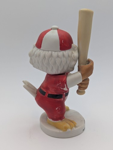 1984 Sam The Olympic Eagle BASEBALL 5" Ceramic Papel Figure Los Angeles Olympics - Picture 3 of 5