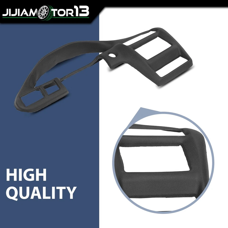 Se adapta a Chevrolet Cavalier 00-05 negro con cubierta adhesiva del panel de instrumentos Foto 4 de 4