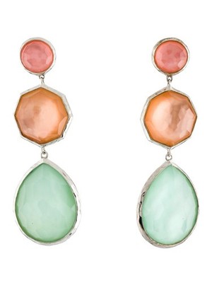 Ippolita Wonderland Crazy 8 s Sterling Silber Ohrhänger in Saguaro 