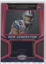 2023 Certified New Generation Jerseys Mirror Pink 136/299 Luke Schoonmaker 14mq