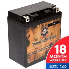 Pirate Battery YTX16L-BS AGM Replacement Battery