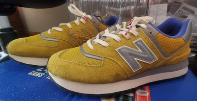 NEW BALANCE x BODEGA 574 Legacy Yellow ARRIVAL Running Size 10 NO BOX
