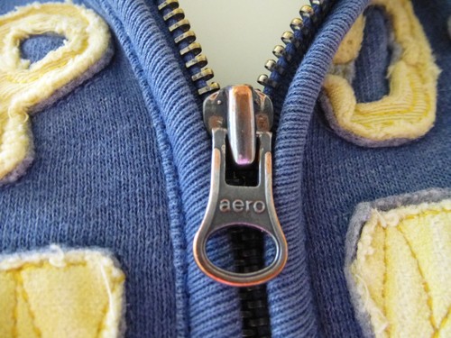 Aeropostale Hoodie Womens Medium Full Zip New York Embroidered 87 Distressed Y2K - Picture 8 of 22
