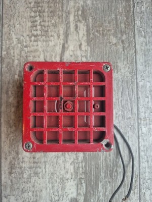 Vintage Simplex Fire Alarm Audible Signal 4050 Horn 6 VAC