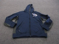 Tennessee Titans Jacket Mens M Blue Onfield Therma FIt NFL Football Nike Sport
