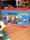 Vintage Fisher Price Little People Camper Set Plus Accessories