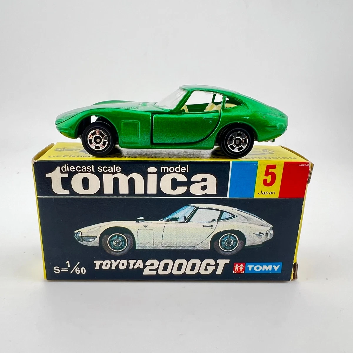 Tomica Toyota 2000 Vehicle Year Vintage Manufacture Diecast Cars