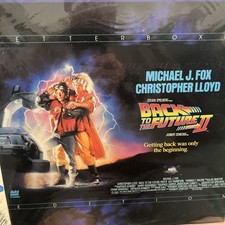 Back to the Future 2 Stereo Laserdisc Letterboxed Edition Laser Videodisc 1990 