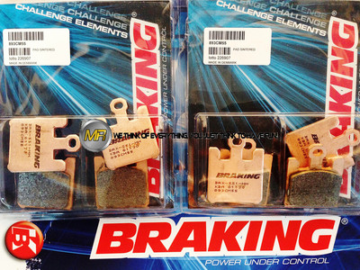 KAWASAKI ZX6R NINJA 636 2003 03 BREMSBELÄGE VORNE GESINTERT BRAKING C