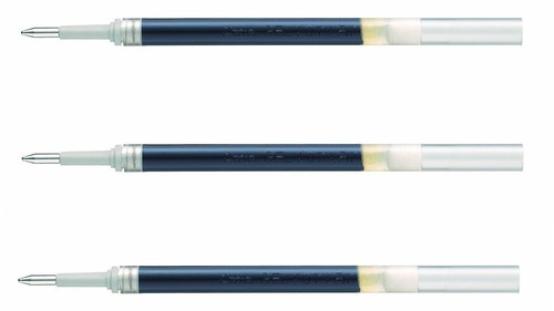 3 x Pentel LR7 Energel Stiftmine 0,7 mm Kugel Metallspitze schwarze Tinte (LR7) - Bild 3 von 3