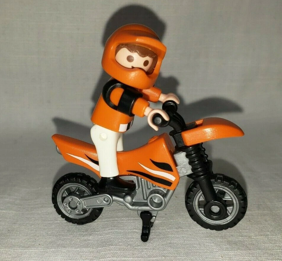 Playmobil Motocross riders and bikes, These two bikes which…