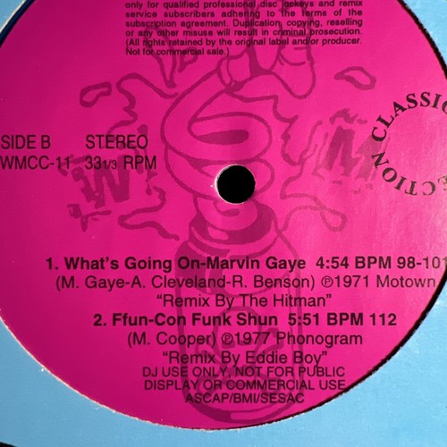Wicked Mix - Eddie Boy • Hitman • Marvin Gaye Hip Hop Rap Soul House BLUE VINYL - Picture 10 of 24