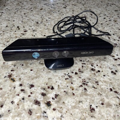Genuine Microsoft XBOX 360 Kinect Sensor Bar Model 1414 Black Works