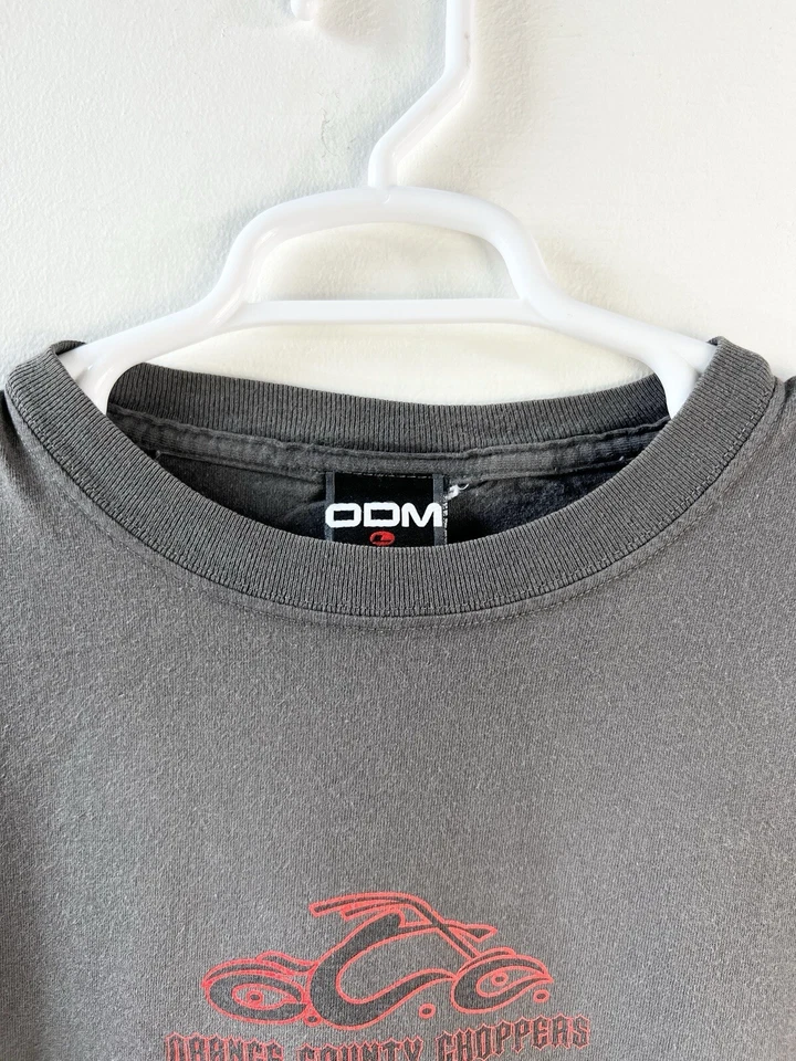 Camiseta gráfica vintage de motociclista Orange County Choppers OCC talla grande Foto 4 de 4