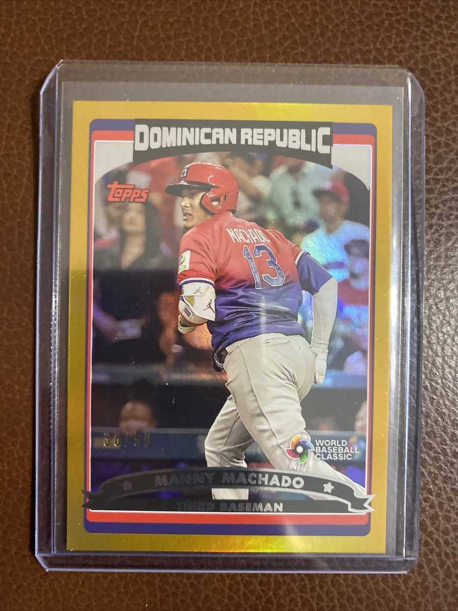 Topps WBC 2023 MANNY MACHADO レリックオート /10 2023 Topps World Baseball Classic Manny Machado 2006 GOLD