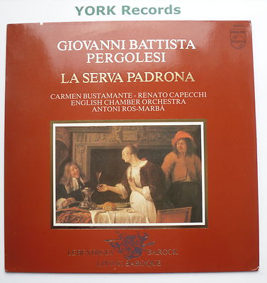 9502 065 - PERGOLESI - La Serva Padrona - ROS-MARIA English CO - Ex LP Record