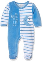 Absorba Baby Nuit Layette Sleepsuit Blue Absorba Baby Nuit Layette Sleepsuit Blue