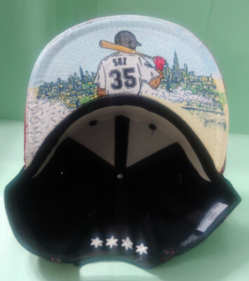 Rare 2021 Chicago White Sox Check-in Hat Frank Thomas City Skyline SGA Free Ship