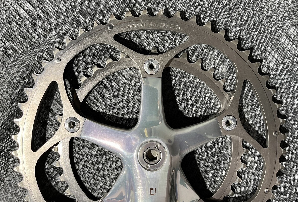 Shimano Dura-Ace FC-7701 Crankset Road 172.5mm 53/39t 5-Bolt 130mm
