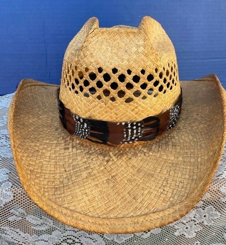 Western Rodeo Cowboy Decor FEATHER HAT BAND 1 1/4" Wide
