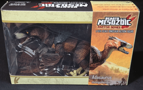 Figura de dinosaurio Adasaurus Monogoliensis serie rapaz mesozoica 1:6 Bestias de la serie Rapaz Mesozoica