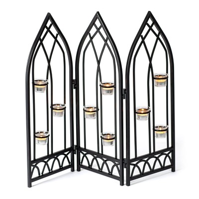 3-Panel Folding Fireplace Screen Home Metal Mesh Fire Spark Guard Candle  Holder 5056295307725 | eBay