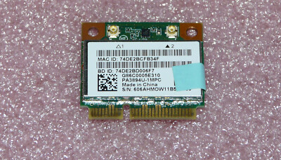 Atheros AR5B195 PA3894U-1MPC Mini PCI-E WLAN 802.11n Toshiba Qosmio X770 X775