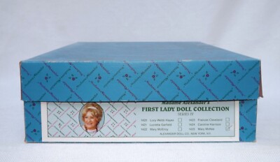 Madame Alexander Mary McKee Doll 1st Lady Series IV - BOX ONLY !