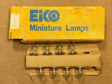 Box of 8 NOS Vintage PR30 Light Bulbs Eiko Miniature NIB Lamps