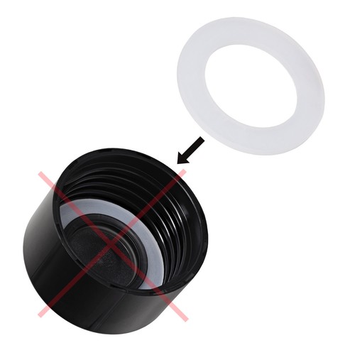 1x Gasket oRing for Lid Pet Plastic Bottles Compatible With Sodastream